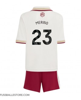 Günstige Arsenal Mikel Merino #23 3rd trikot Kinder 2025-26 Kurzarm (+ Kurze Hosen)